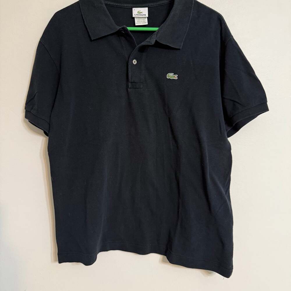 Lacoste Men's‎ Black Polo Shirt Classic Fit